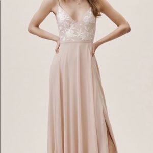BHLDN Sadia dress in blush size 6